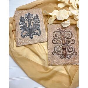 Baroque Wall Hanging Plaque Set‎